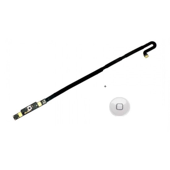 iPad 4 Home Button Flex - White iPad 4 Home Button Flex - White