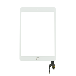 iPad mini 3 Digitizer + Home Button Flex OEM - White