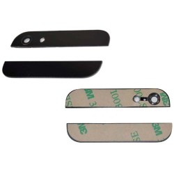 Top-Bottom Glass For iPhone 5 - Black Top-Bottom Glass For iPhone 5 - Black