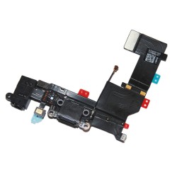 iPhone 5S Charger Connector Flex - Black iPhone 5S Charger Connector Flex - Black