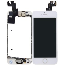 iPhone 5SE Display + Digitizer, Pre Assembled A+ High Quality - White