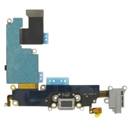 iPhone 6 Plus Dock Port + Audio Connector Flex - Black iPhone 6 Plus Dock Port + Audio Connector Flex - Black
