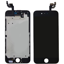 iPhone 6 Display + Digitizer + Metal Plate High Quality - Black iPhone 6 Display + Digitizer + Metal Plate High Quality - Black