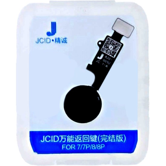 iPhone 7/ 7 Plus/ 8/ 8 Plus/ SE (2020) JC Universal Home Button - Black iPhone 7/ 7 Plus/ 8/ 8 Plus/ SE (2020) JC Universal Home Button - Black
