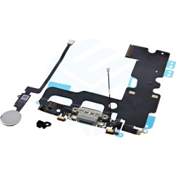 iPhone 7 Home Button Flex + Charger Connector Set - White iPhone 7 Home Button Flex + Charger Connector Set - White