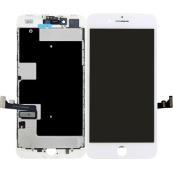 iPhone 8 Plus Display + Digitizer, +Metal Plate A+ High Quality - White iPhone 8 Plus Display + Digitizer, +Metal Plate A+ High Quality - White