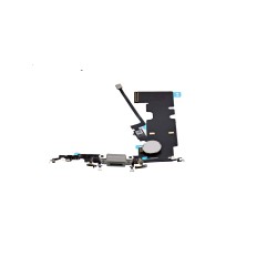 iPhone 8 Plus Home button Flex + Charger connector set - White iPhone 8 Plus Home button Flex + Charger connector set - White