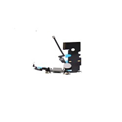 iPhone 8 Home button Flex + Charger connector set - White iPhone 8 Home button Flex + Charger connector set - White