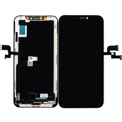 iPhone X Display + Digitizer High Quality Hard OLED - Black iPhone X Display + Digitizer High Quality Hard OLED - Black