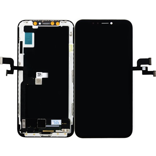 iPhone X Display + Digitizer High Quality Hard OLED - Black iPhone X Display + Digitizer High Quality Hard OLED - Black