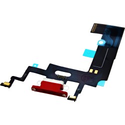 iPhone XR Charger Connector Flex Cable - Red iPhone XR Charger Connector Flex Cable - Red