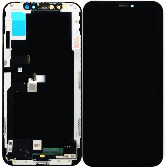 iPhone XS Display + Digitizer (Soft OLED) High Quality- Black iPhone XS Display + Digitizer (Soft OLED) High Quality- Black