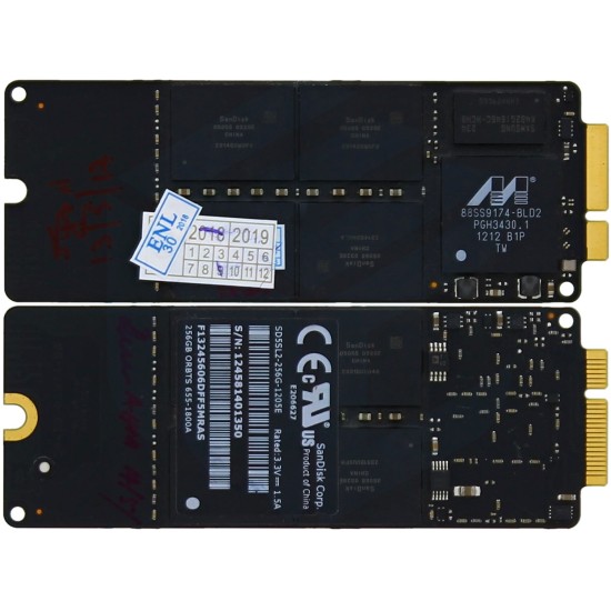 MacBook Pro Retina 13"/15" (A1425/A1398) 2012-2013 - SSD 256 GB MacBook Pro Retina 13"/15" (A1425/A1398) 2012-2013 - SSD 256 GB