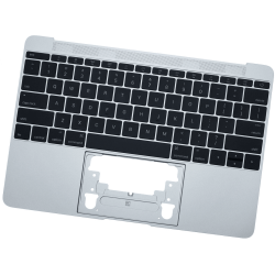 MacBook Retina 12" (A1534) 2016-2017 - Top Case Silver MacBook Retina 12" (A1534) 2016-2017 - Top Case Silver