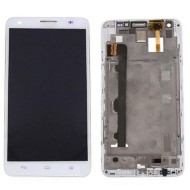 Huawei Ascend G750 Display + Digitizer With Front Frame - White Huawei Ascend G750 Display + Digitizer With Front Frame - White