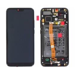 Huawei Honor 10 02351XBM OEM Service Part Screen Incl. Battery - Black Huawei Honor 10 02351XBM OEM Service Part Screen Incl. Battery - Black