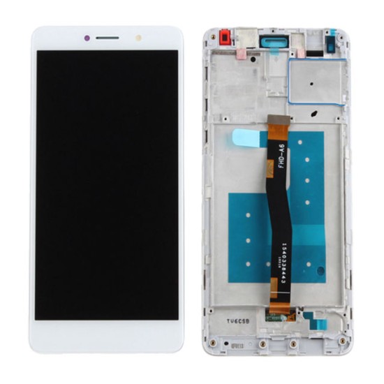 Huawei Honor 6X (BLN-L21) Display Complete + Frame - White