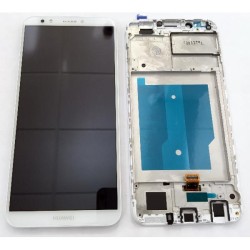 Huawei Honor 7C (LND-AL30) Display Complete + Frame - White Huawei Honor 7C (LND-AL30) Display Complete + Frame - White