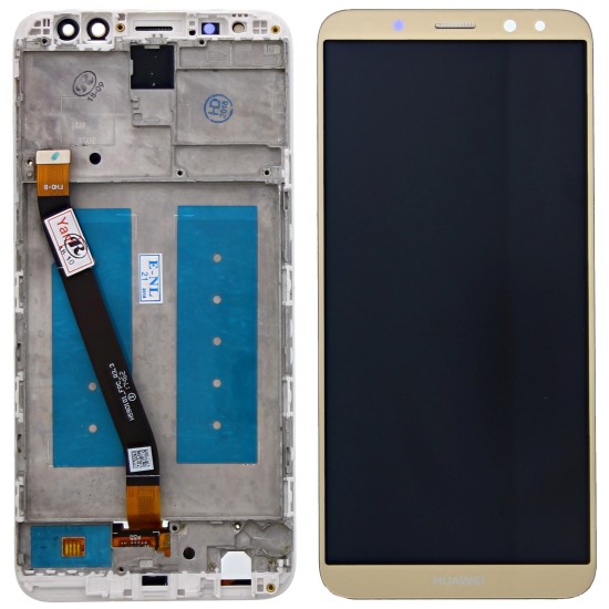 Huawei Mate 10 Lite (RNE-L01/ RNE-L21) Display+Digitizer + Frame - Gold Huawei Mate 10 Lite (RNE-L01/ RNE-L21) Display+Digitizer + Frame - Gold