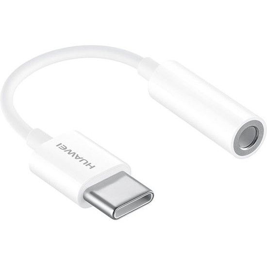 Huawei USB-C to 3.5 mm Earphone Jack Adapter CM 20 - White
