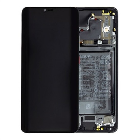 Huawei Mate 20 Pro 02352FRL (LYA-L09/ LYA-L29) OEM Service Part Screen Incl. Battery - Black Huawei Mate 20 Pro 02352FRL (LYA-L09/ LYA-L29) OEM Service Part Screen Incl. Battery - Black