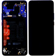 Huawei Mate 20 Pro 02352GGC (LYA-L09/ LYA-L29) OEM Service Part Screen Incl. Battery - Twilight/ Purple Huawei Mate 20 Pro 02352GGC (LYA-L09/ LYA-L29) OEM Service Part Screen Incl. Battery - Twilight/ Purple