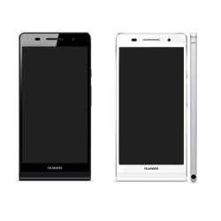 Huawei Ascend P6 Display Frame Completely - White Huawei Ascend P6 Display Frame Completely - White