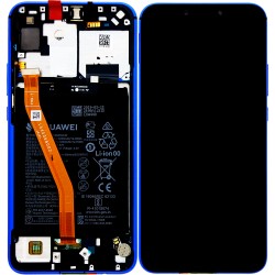 Huawei P Smart Plus (INE-LX1) OEM Service Part Screen Incl. Battery (02352BUH) - Iris Purple Huawei P Smart Plus (INE-LX1) OEM Service Part Screen Incl. Battery (02352BUH) - Iris Purple