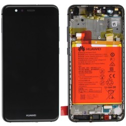 Huawei P10 Lite (WAS-L21) OEM Service Part Screen Incl. Battery 3000mAh - Black Huawei P10 Lite (WAS-L21) OEM Service Part Screen Incl. Battery 3000mAh - Black