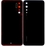 Huawei P20 Pro (CLT-L09/ CLT-L29) Battery Cover (02351WRR) - Midnight Black