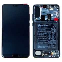 Huawei P20 Pro 02351WQK (CLT-L09/ CLT-L29) OEM Service Part Screen Incl. Battery - Black Huawei P20 Pro 02351WQK (CLT-L09/ CLT-L29) OEM Service Part Screen Incl. Battery - Black