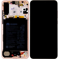 Huawei P20 Pro (CLT-L09/ CLT-L29) OEM Service Part Screen Incl. Battery - Pink/Gold Huawei P20 Pro (CLT-L09/ CLT-L29) OEM Service Part Screen Incl. Battery - Pink/Gold