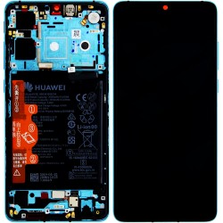 Huawei P30 OEM Service Part Screen Incl. Battery (02352NLN) - Aurora Blue Huawei P30 OEM Service Part Screen Incl. Battery (02352NLN) - Aurora Blue