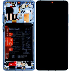 Huawei P30 Pro OEM Service Part Screen Incl. Battery (02352PGH) - Breathing Crystal Huawei P30 Pro OEM Service Part Screen Incl. Battery (02352PGH) - Breathing Crystal