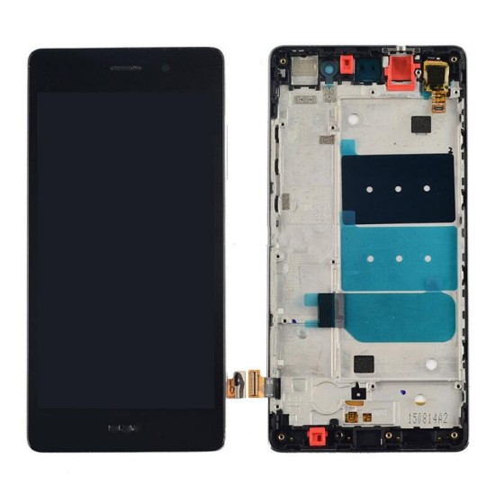 Huawei P8 Lite (ALE-21) Display+Digitizer+Frame - Black Huawei P8 Lite (ALE-21) Display+Digitizer+Frame - Black