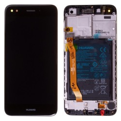 Huawei Mate Y6 Pro/P9 Lite Mini OEM Service Part Screen Incl. Battery (02351TVA) - Black Huawei Mate Y6 Pro/P9 Lite Mini OEM Service Part Screen Incl. Battery (02351TVA) - Black