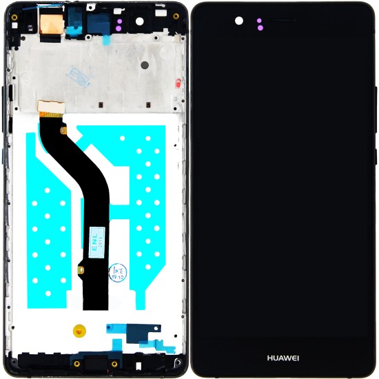 Huawei P9 Lite (VNS-L21/ VNS-L31) Display Complete + Frame - Black Huawei P9 Lite (VNS-L21/ VNS-L31) Display Complete + Frame - Black