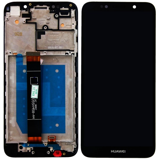 Huawei Y5 2018 (DRA-L22) Display+Digitizer + Frame - Black Huawei Y5 2018 (DRA-L22) Display+Digitizer + Frame - Black