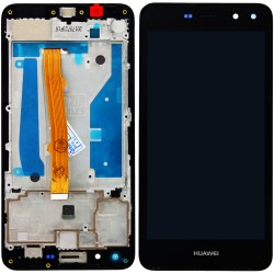 Huawei Y6 2017 (MYA-L11) Display + Digitizer Module + Frame - Black Huawei Y6 2017 (MYA-L11) Display + Digitizer Module + Frame - Black