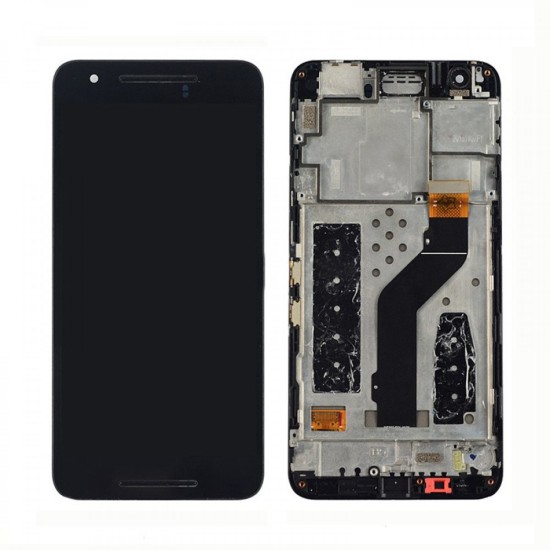 Huawei Nexus 6P Display + Digitizer incl Frame - Black Huawei Nexus 6P Display + Digitizer incl Frame - Black