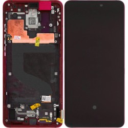 Xiaomi Mi 9T/Mi 9T Pro (OEM) Display Complete With Frame - Red Xiaomi Mi 9T/Mi 9T Pro (OEM) Display Complete With Frame - Red